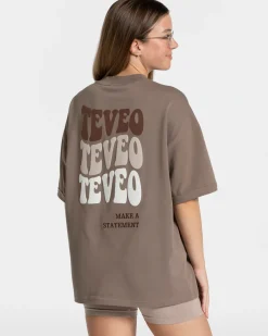 TEVEO Candy Oversized T-Shirt " ">Frau T-Shirts