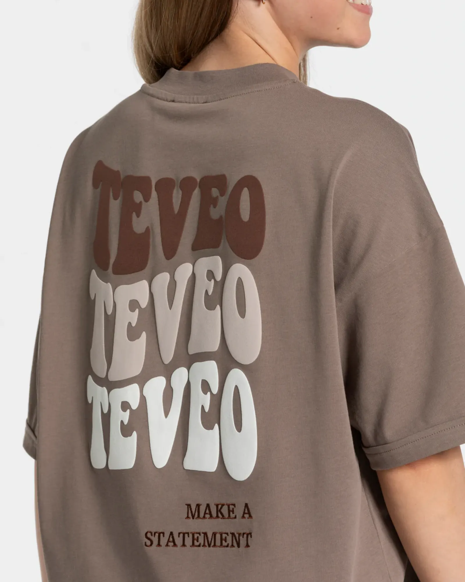 TEVEO Candy Oversized T-Shirt " ">Frau T-Shirts
