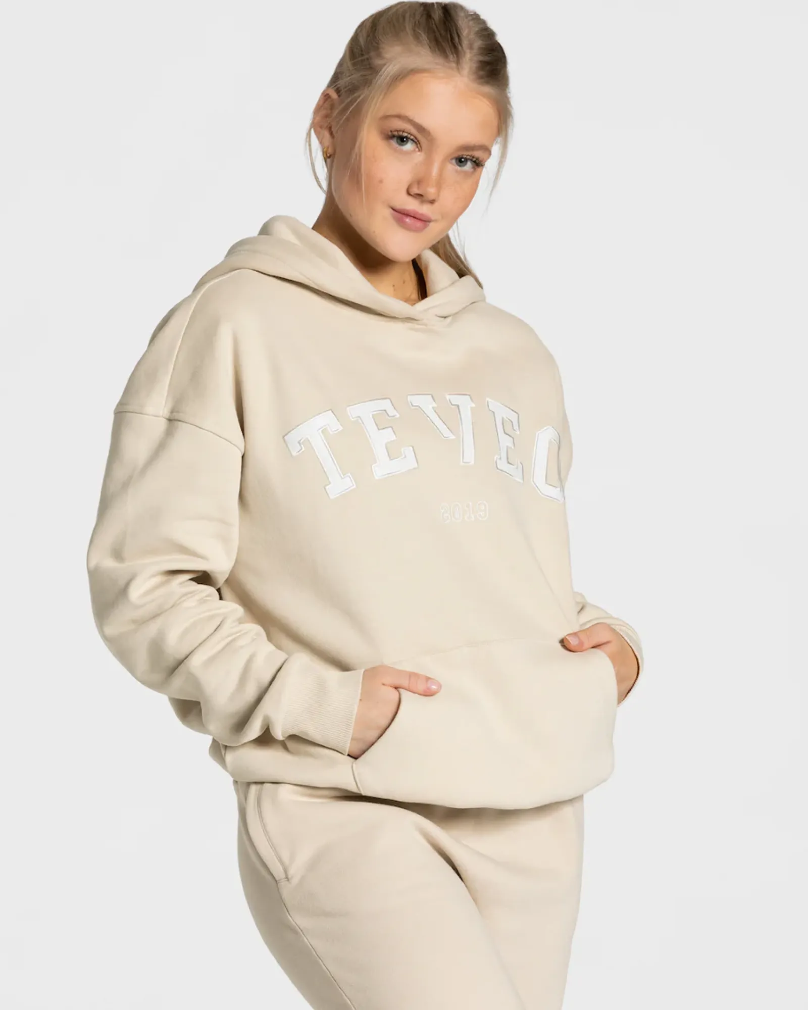 TEVEO College Oversized Hoodie " ">Frau Hoodies & Jacken
