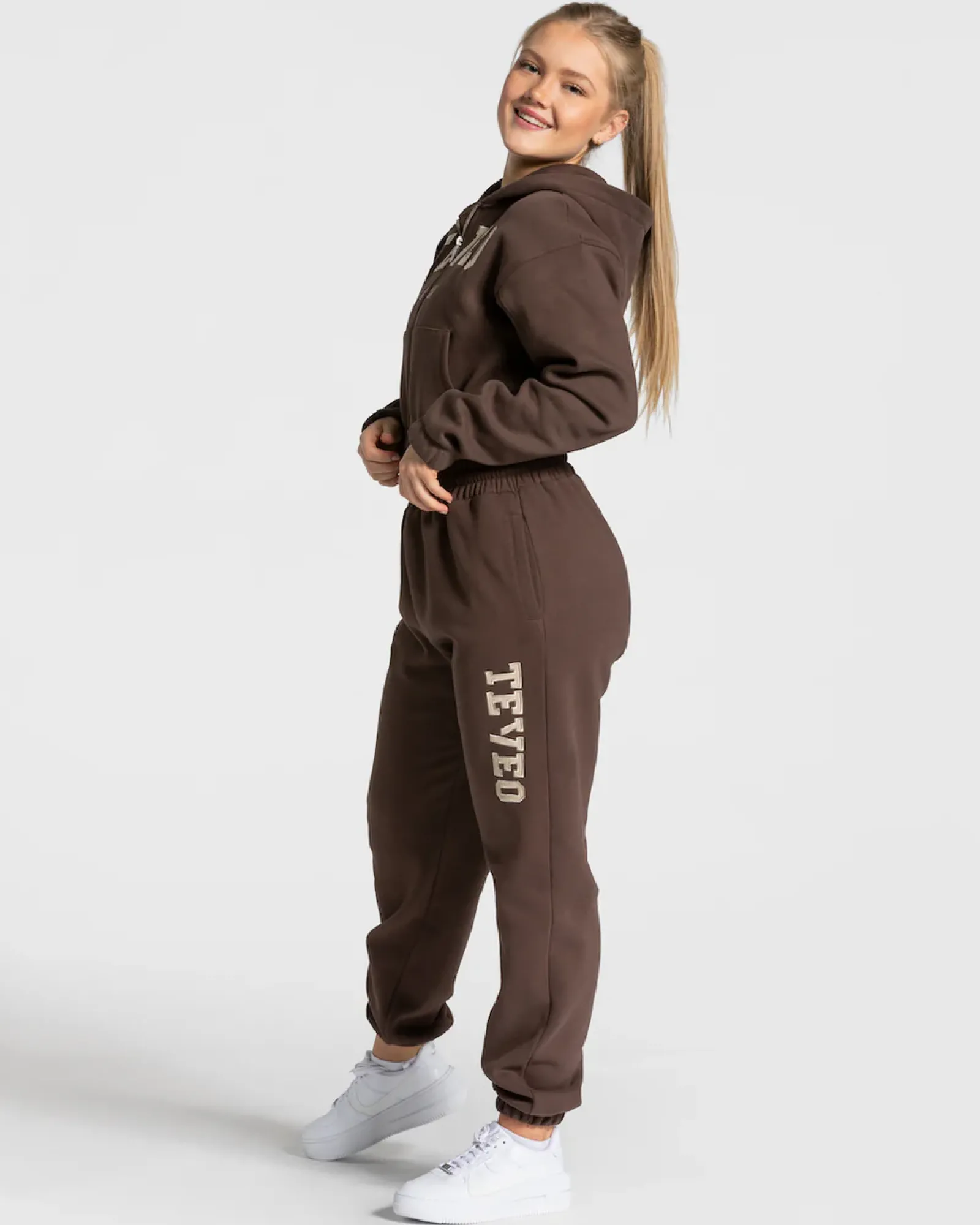 TEVEO College Zip Hoodie " ">Frau Hoodies & Jacken