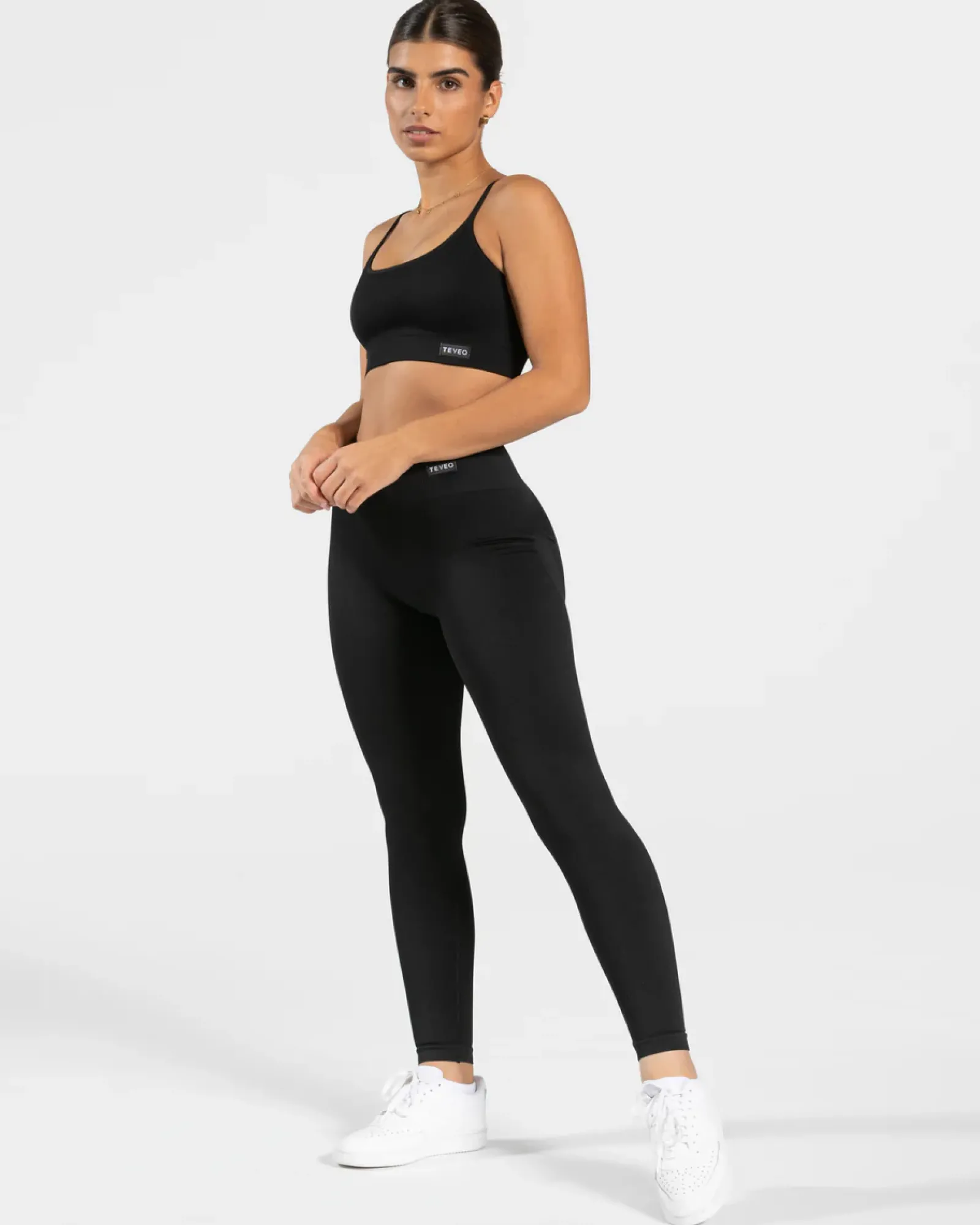 TEVEO Elegant Scrunch Leggings " ">Frau Leggings & Hosen