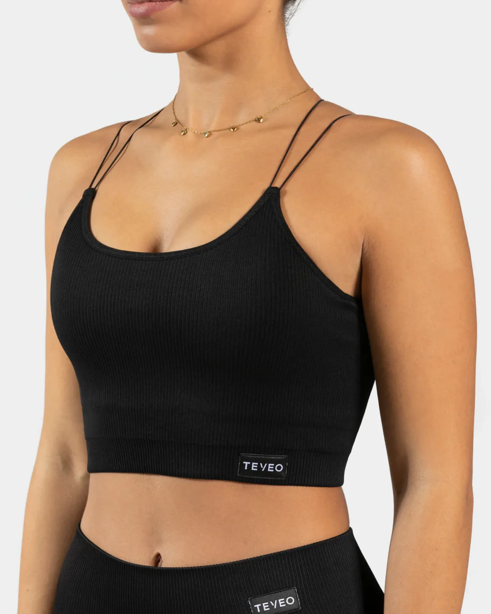 TEVEO Elegant Strap Top " ">Frau Tops