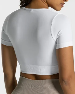 TEVEO Focus Crop Top " ">Frau Tops