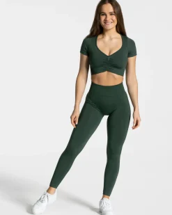 TEVEO Focus Crop Top " ">Frau Tops