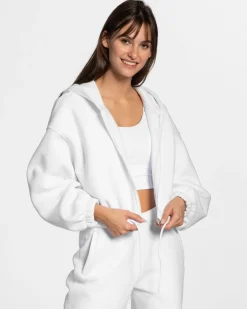 TEVEO Iconic Oversized Zip Hoodie " ">Frau Hoodies & Jacken