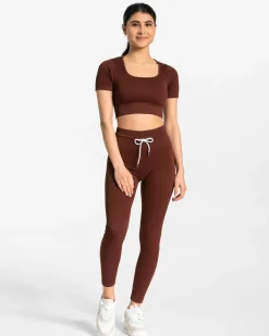 TEVEO Ribbed Leggings 