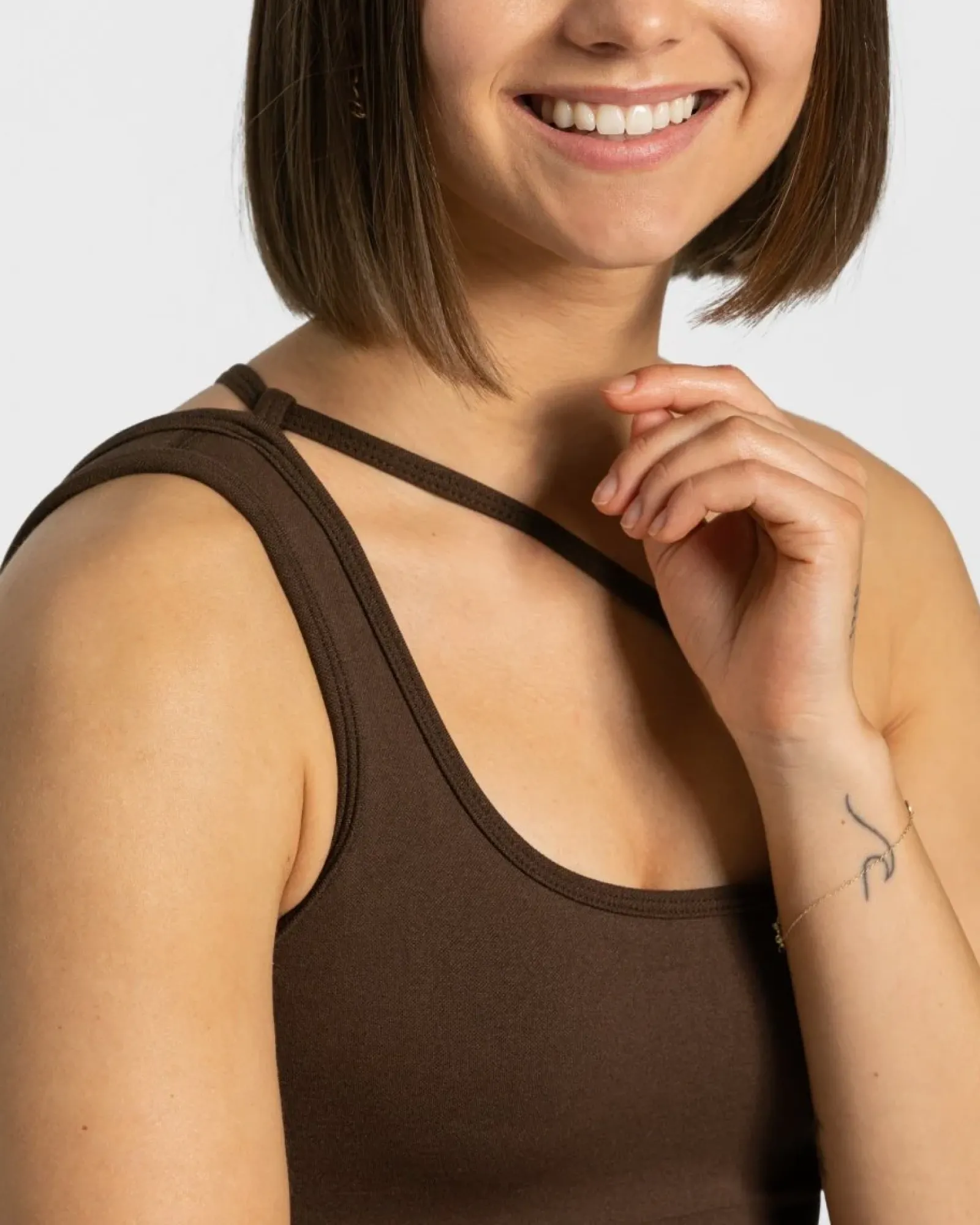 TEVEO Sassy One Shoulder Bh " ">Frau Sport Bhs