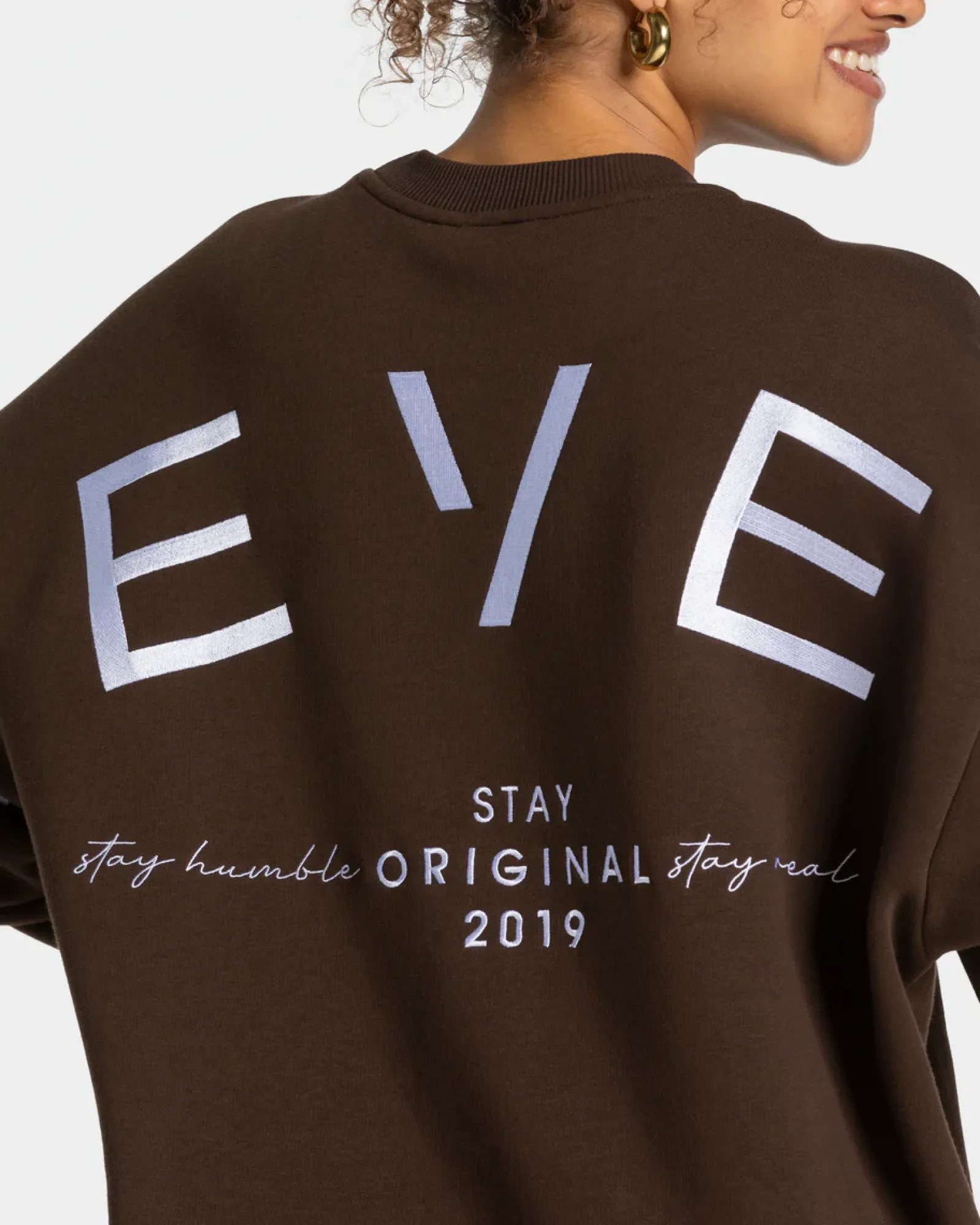 TEVEO Signature Oversized Sweater " ">Frau Hoodies & Jacken