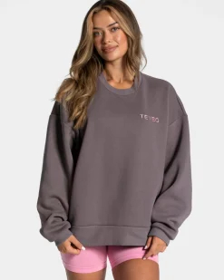 TEVEO Signature Oversized Sweater " ">Frau Hoodies & Jacken