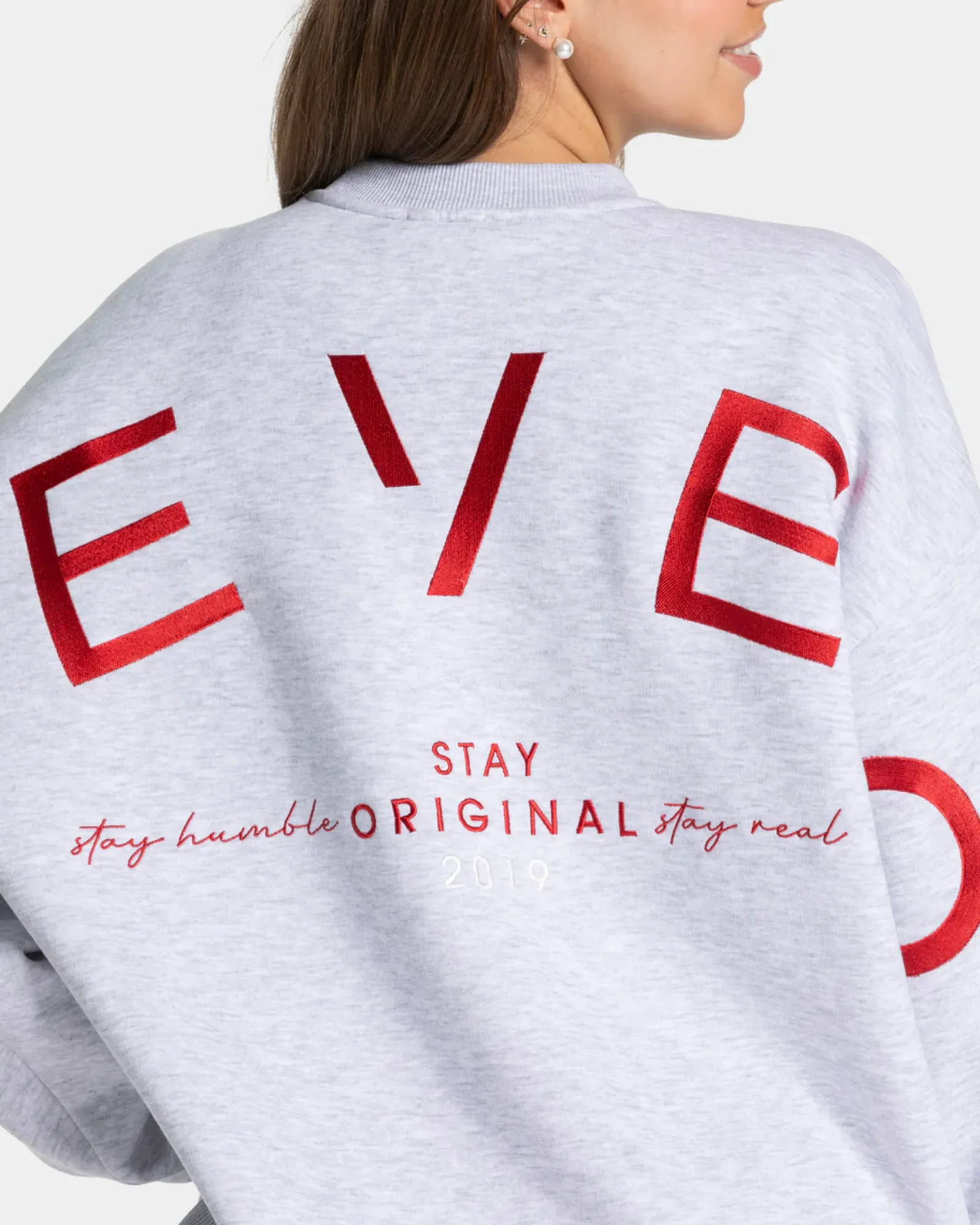 TEVEO Signature Oversized Sweater " ">Frau Hoodies & Jacken