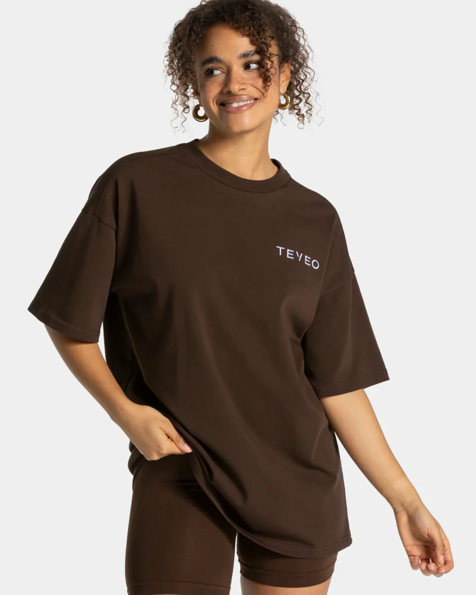 TEVEO Signature Oversized T-Shirt " ">Frau T-Shirts