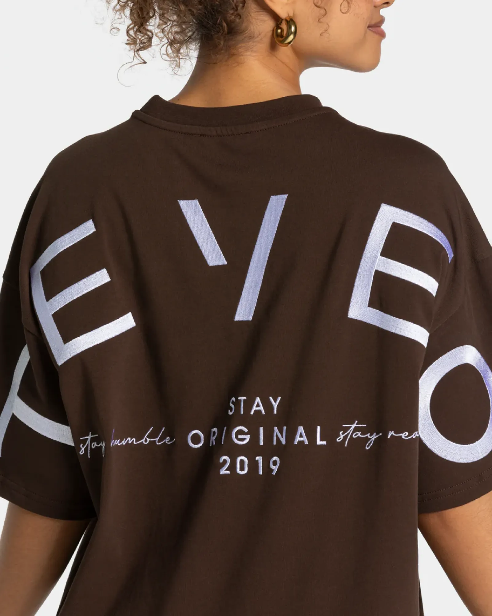 TEVEO Signature Oversized T-Shirt " ">Frau T-Shirts