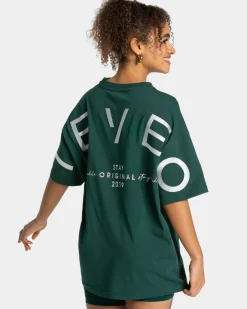 TEVEO Signature Oversized T-Shirt " ">Frau T-Shirts