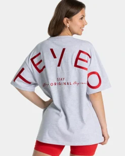 TEVEO Signature Oversized T-Shirt " ">Frau T-Shirts