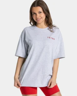 TEVEO Signature Oversized T-Shirt " ">Frau T-Shirts