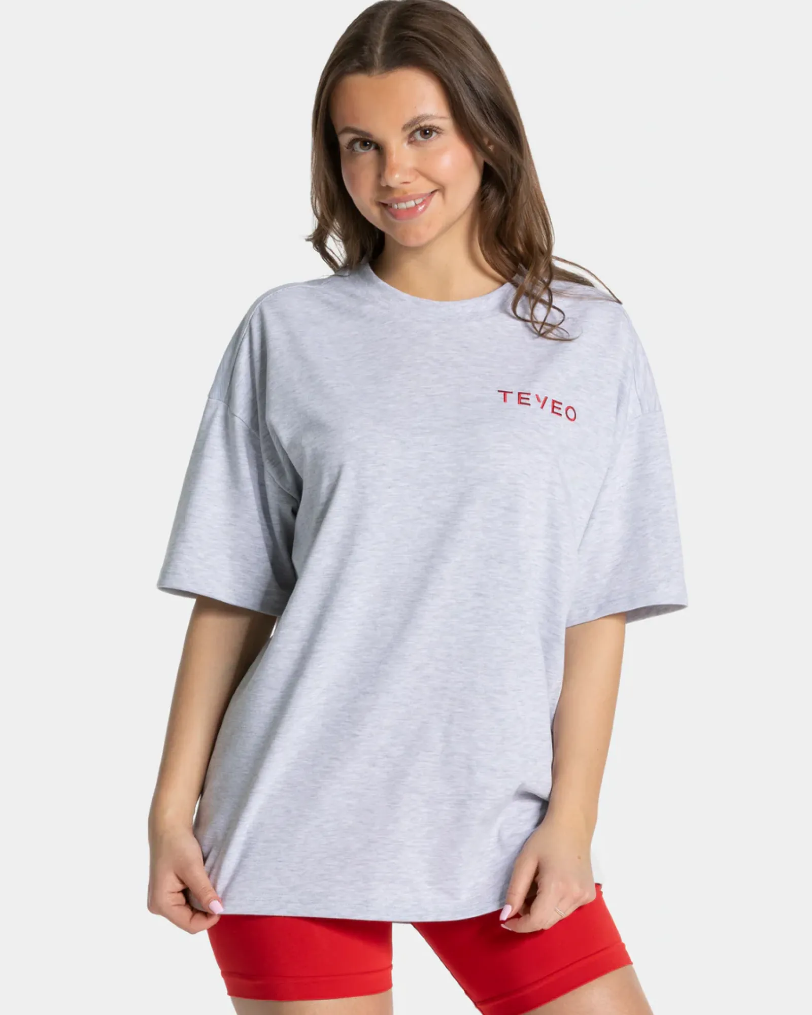 TEVEO Signature Oversized T-Shirt " ">Frau T-Shirts