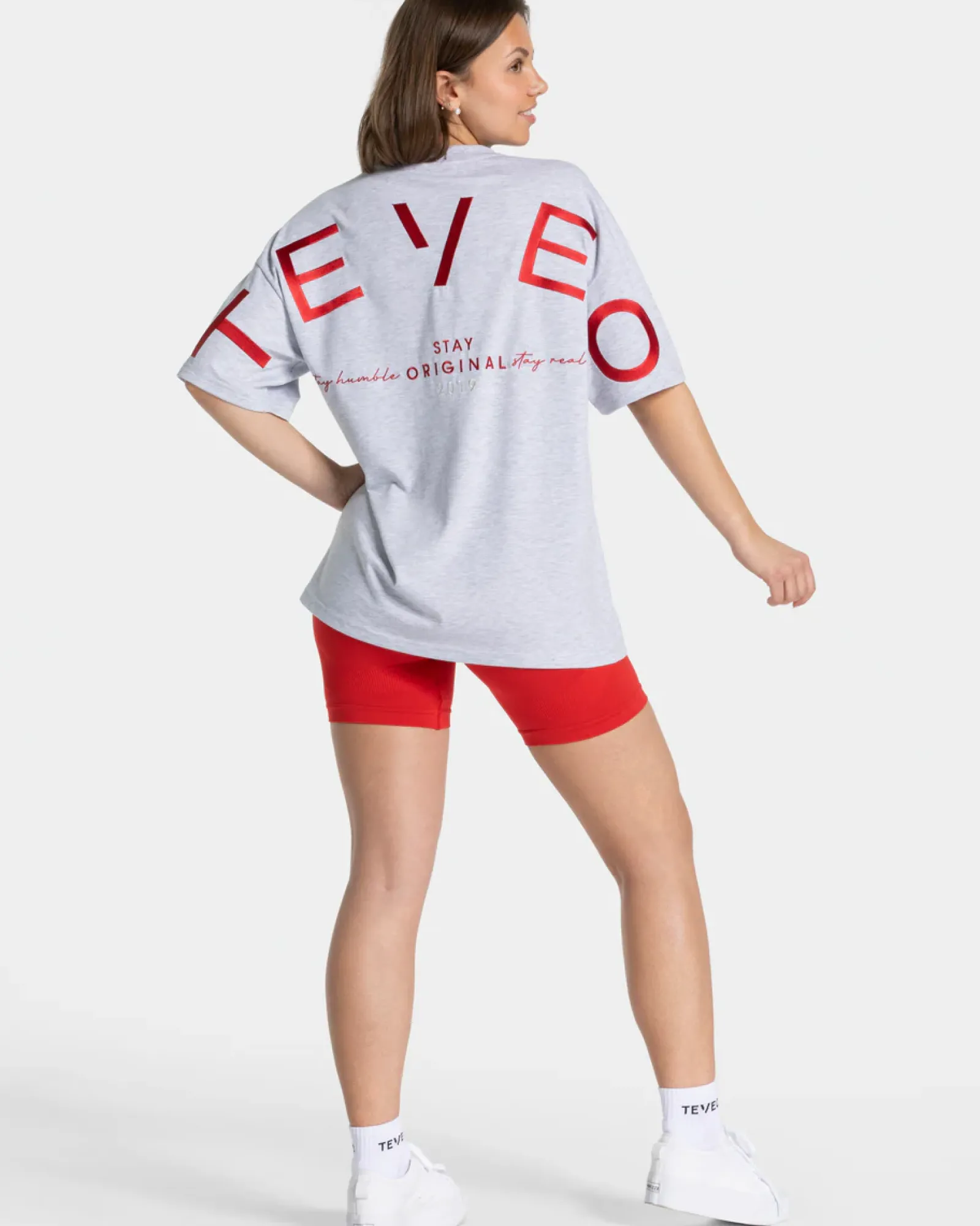 TEVEO Signature Oversized T-Shirt " ">Frau T-Shirts