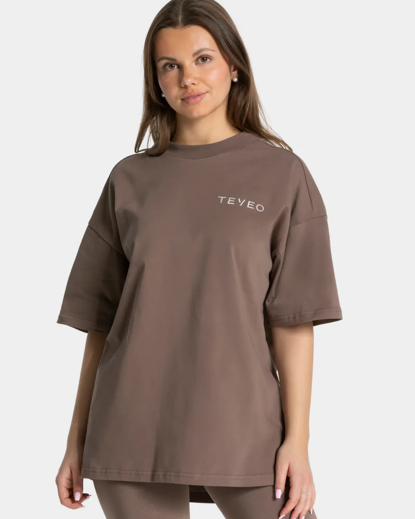 TEVEO Signature Oversized T-Shirt " ">Frau T-Shirts