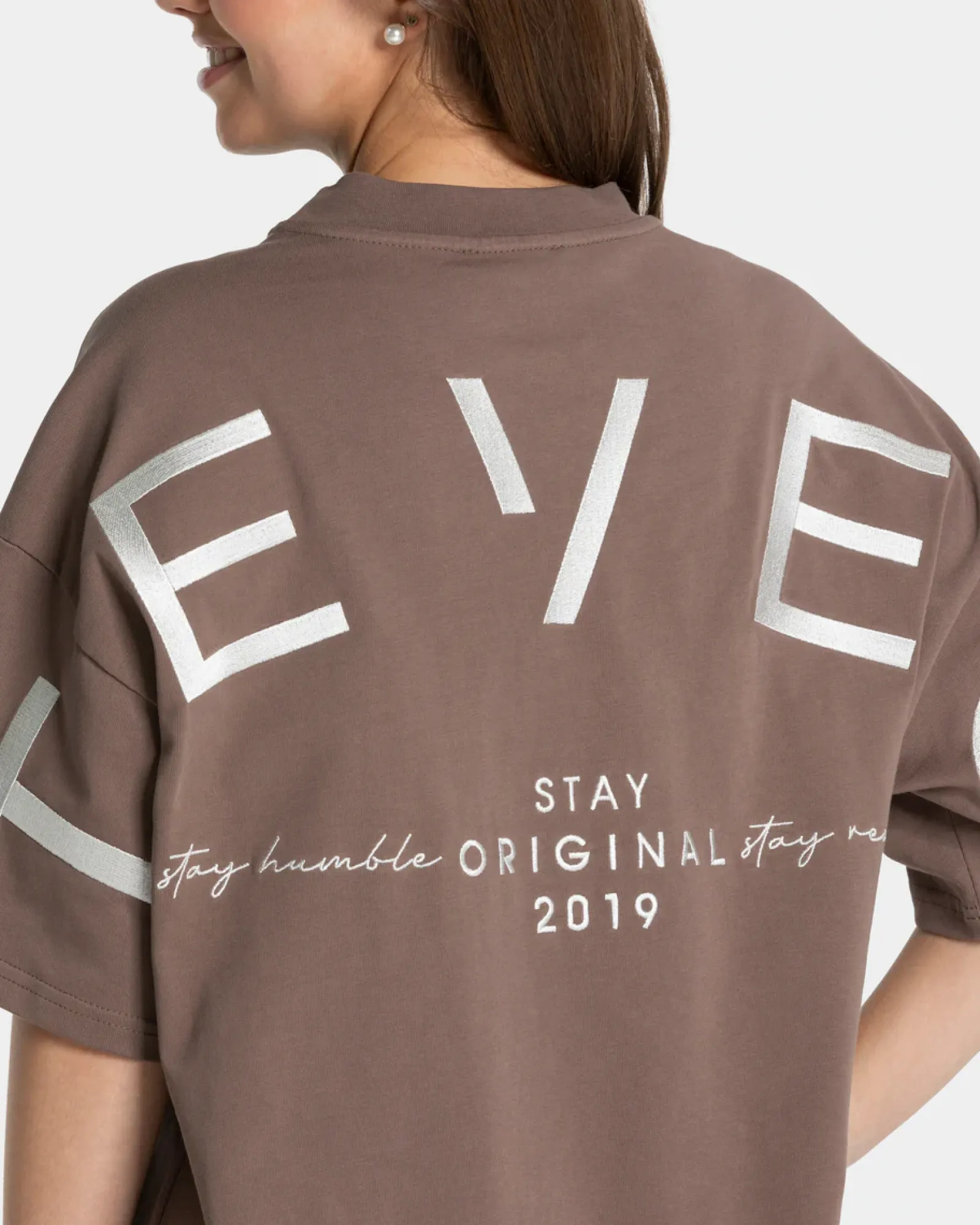 TEVEO Signature Oversized T-Shirt " ">Frau T-Shirts