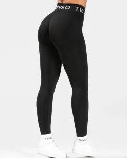 TEVEO Signature Scrunch Leggings " ">Frau Leggings & Hosen