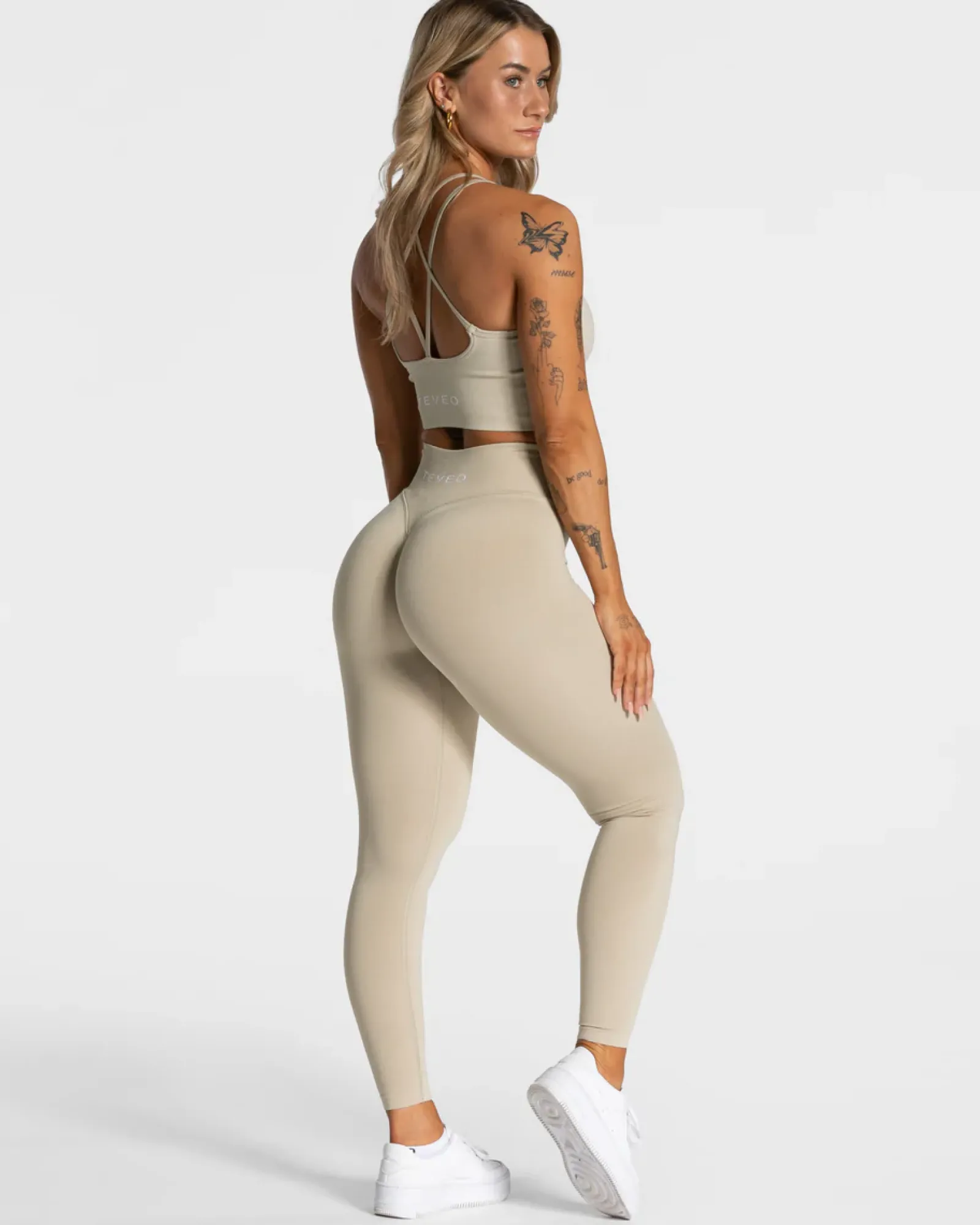 TEVEO Statement Scrunch Leggings " ">Frau Leggings & Hosen