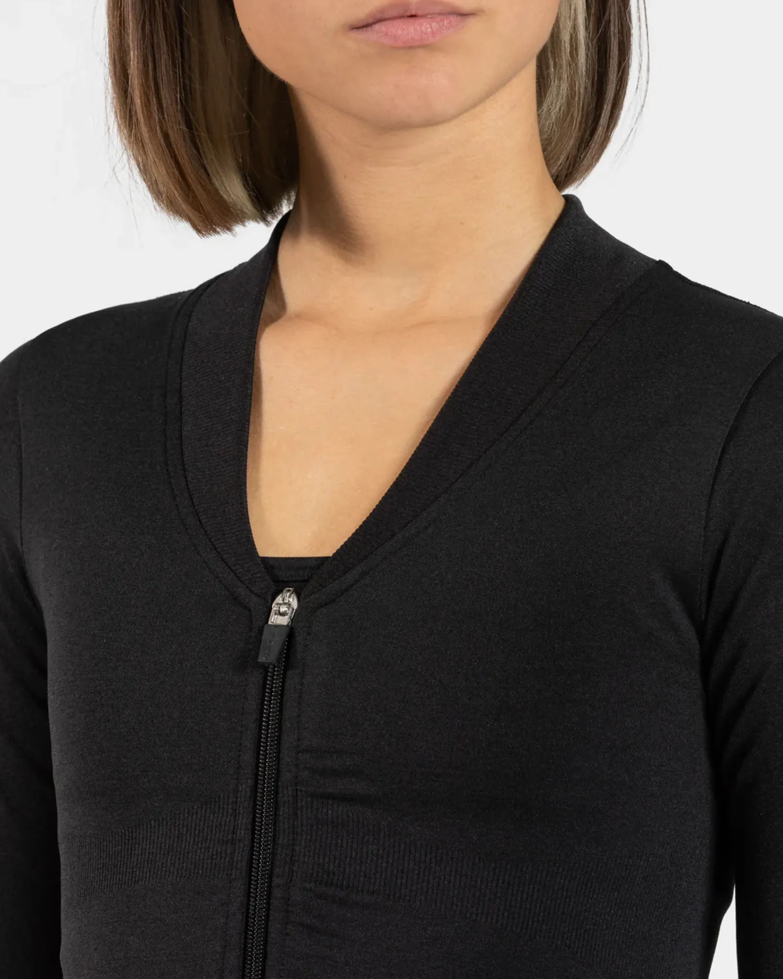 TEVEO Statement Zip Jacke " ">Frau Longsleeves
