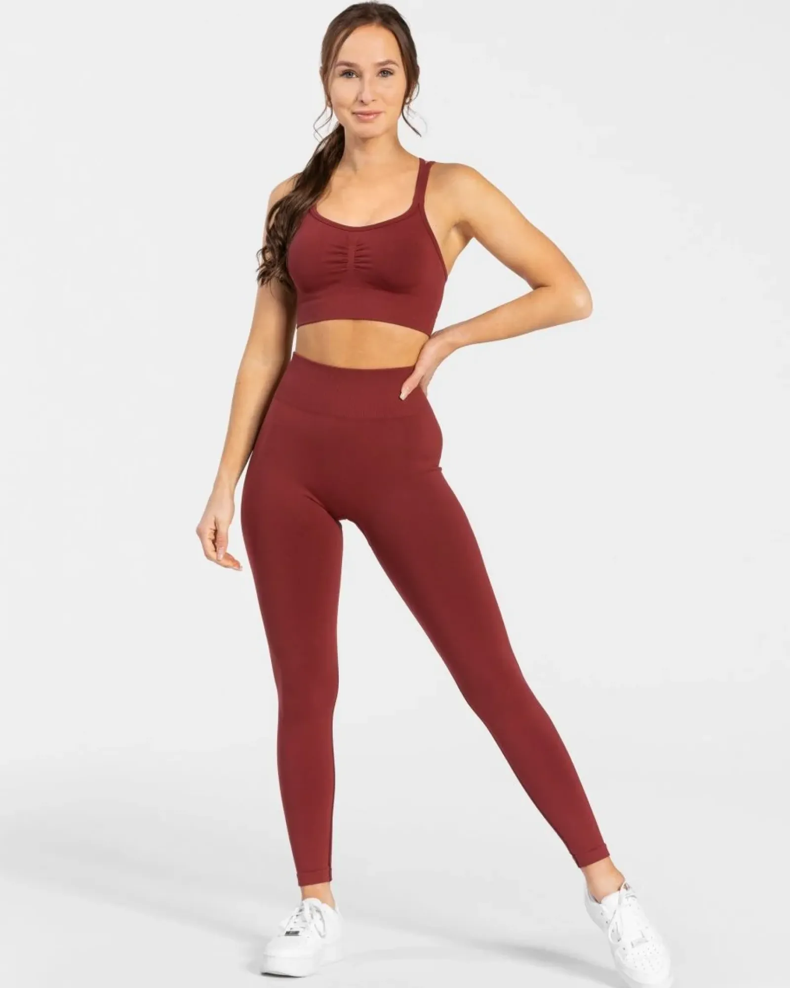 TEVEO Timeless Scrunch Leggings " ">Frau Leggings & Hosen