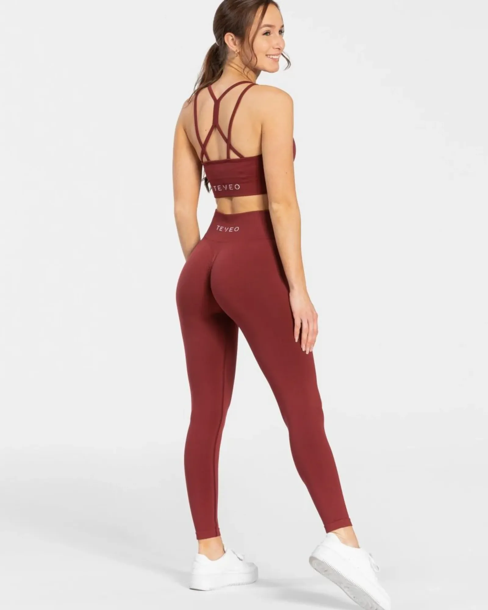 TEVEO Timeless Scrunch Leggings " ">Frau Leggings & Hosen