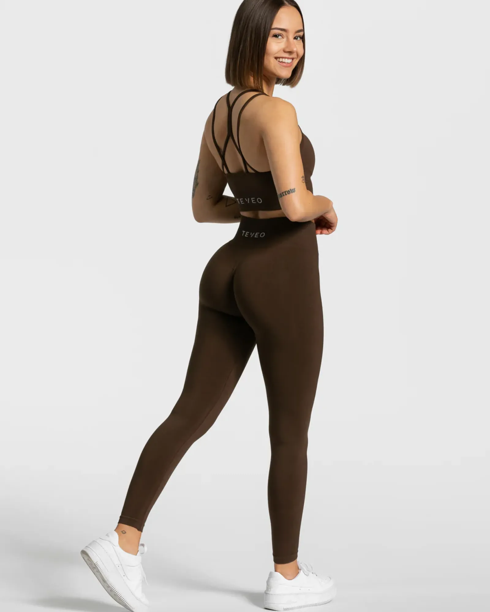 TEVEO Timeless Scrunch Leggings " ">Frau Leggings & Hosen